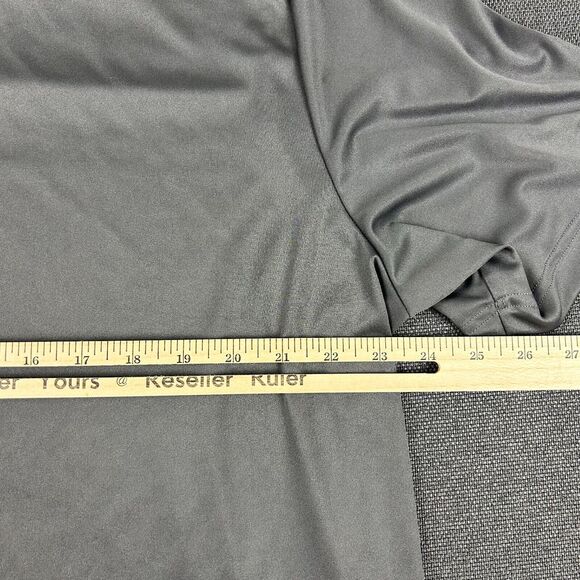 Adidas Golf‎ Polo Mens 2XL Vizzy Hard Seltzer Gray Striped - Picture 4 of 8